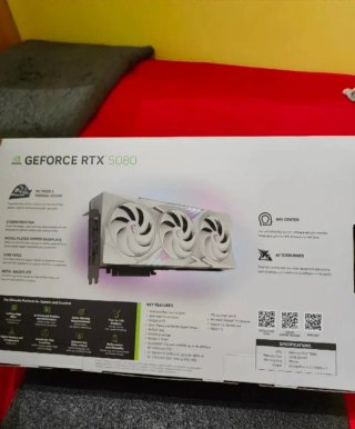 MSI RTX 5080 Gaming Trio White OC