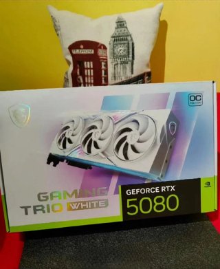 MSI RTX 5080 Gaming Trio White OC