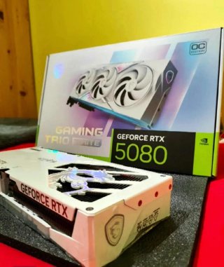 MSI RTX 5080 Gaming Trio White OC