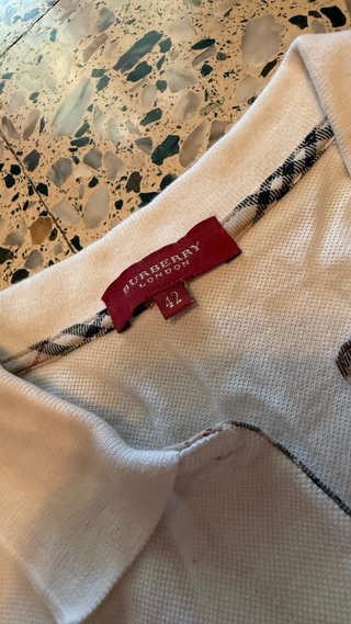 Polo Burberry sin mangas Talla 42