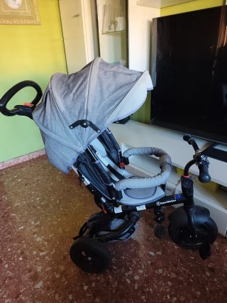 Triciclo evolutivo HyperMotion Gris