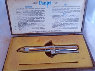 Inyector Panjet 70 Vintage Sin Aguja Caja
