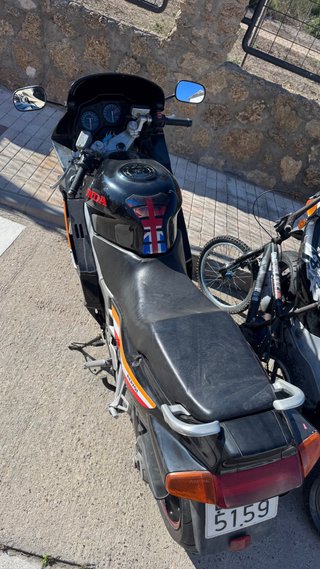 Honda VFR 750F 1992 Negra/Naranja