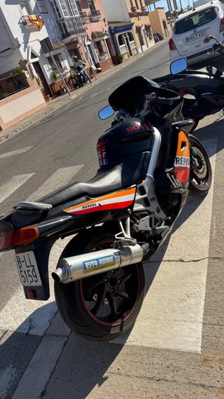 Honda VFR 750F 1992 Negra/Naranja