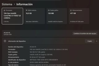 Portátil Dell Latitude 5320