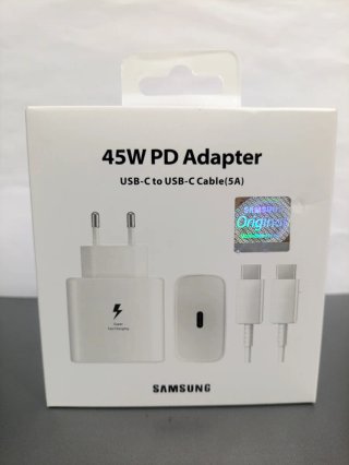 Cargador Samsung 45W Carga Rapida USB-C Cable
