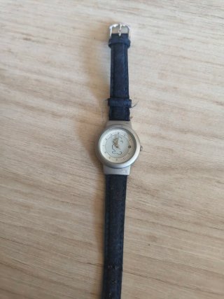 Reloj Eurodiney Paris Azul y Plateado