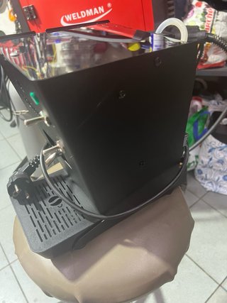 Macchina caffè Lollina nera come nuova.