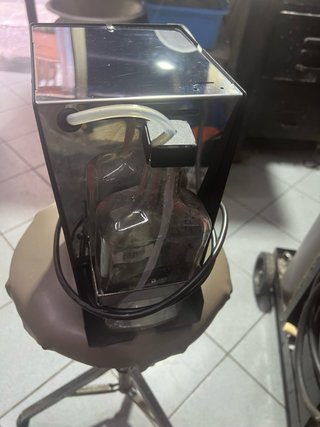 Macchina caffè Lollina nera come nuova.