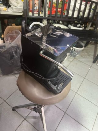 Macchina caffè Lollina nera come nuova.