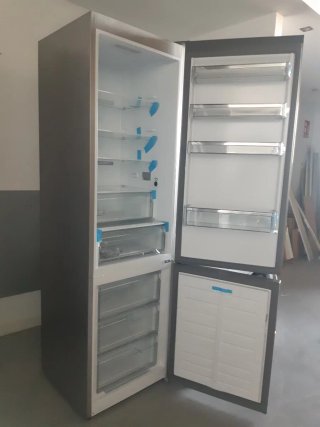 Frigorífico combi acero inoxidable