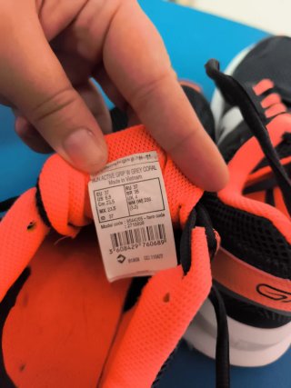Zapatillas deportivas mujer negras y naranjas