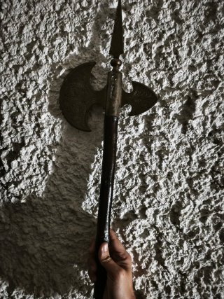 Espada y Hacha Medieval