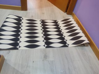 Papel pintado vintage diseño geométrico