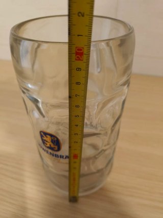 Jarra Cerveza Löwenbräu Vidrio