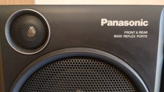Minicadena Panasonic RX DT610 portable stereo CD