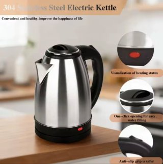 Hervidor Eléctrico Automático Acero Inox 2 Litros
