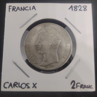 MONEDA CONMEMORATIVA FRANCIA 1828 REY CARLOS X