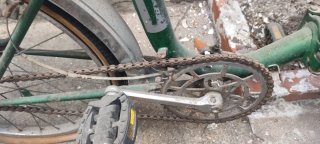 Bicicleta Retro Verde