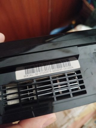 PlayStation 3 FAT CECHG04 40GB color negro