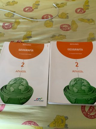 Libro Geografia 2o bachillerato ANAYA