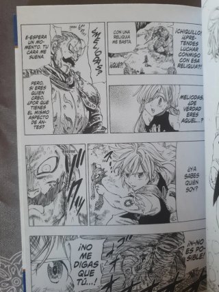 Mangas uno, dos y tres de 'The Seven Deadly Sins'