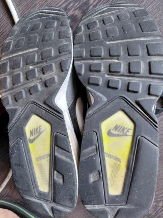 Zapatillas Nike Air Max Grises y Verdes