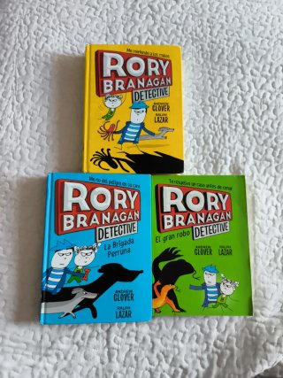 La trilogia de libros de Rory Branagan, detective