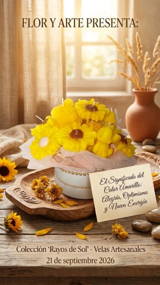 Collezione Candele Raggio di Sole