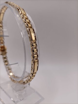 Pulsera Oro Combinado de 18k- 26,82gr- 25cm
