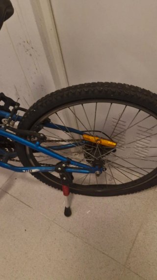 Bicicleta Montaña Doble Suspensión Azul negociable