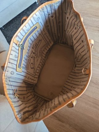 Bolso Louis Vuitton Beige/Marrón