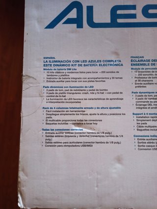 Batería Electrónica Alesis DM Lite Kit