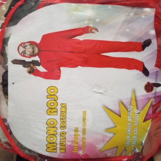 Disfraz Casa de Papel Adulto Rojo