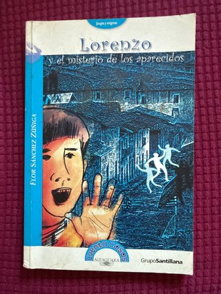 libro de misterio e intriga juvenil "Lorenzo”