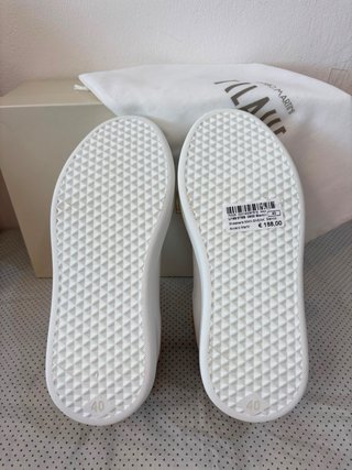 Scarpe Alviero Martini Pelle Bianca Marrone 40