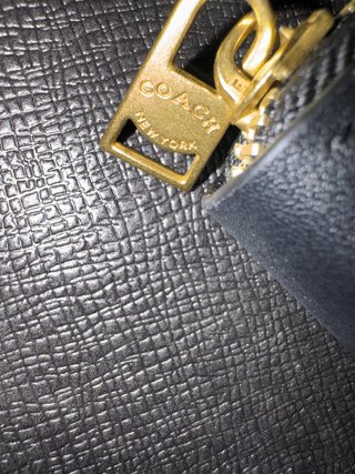 Set Cartera Coach Negra