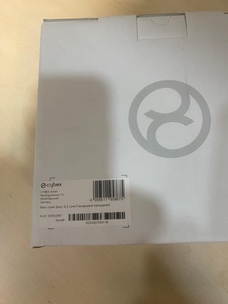 Plástico Lluvia Cybex Eezy S2