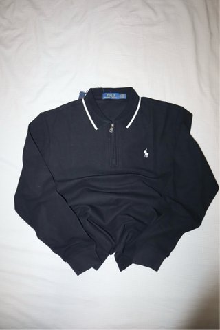 Polo Ralph Lauren manga larga negro