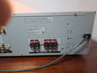 Amplificador Sony 5.1 Plata Modelo STR-DE 497P