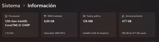 Lenovo Yoga Slim 7 Pro 14IAP7 i5 / 8GB / 512GB SSD