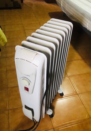 Radiador Eléctrico Blanco