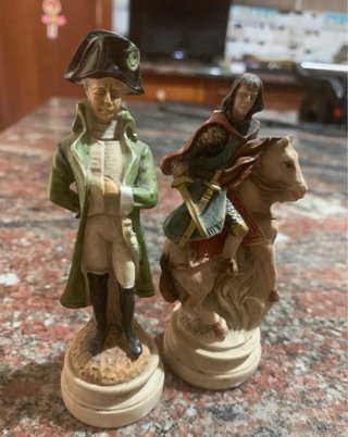 Set 10 Statuine Guerrieri Nativi Americani e altro
