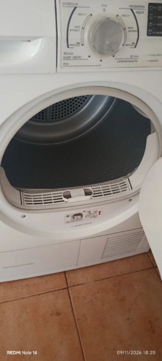 Secadora ropa Balay Blanca