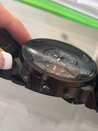 Reloj Diesel Mr. Daddy 2.0 Negro/Plata