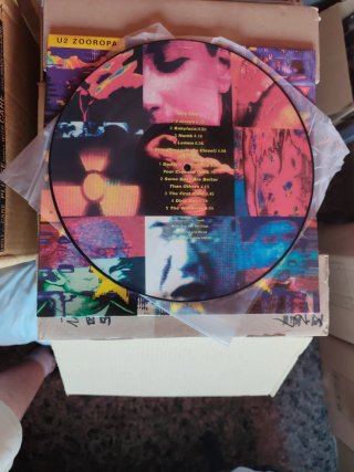 Vinilo U2 Zooropa Picture Disc Edición Limitada