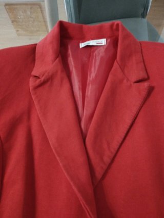 Blazer Rojo Mujer