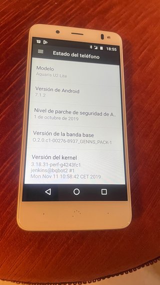 bq Aquaris U2 Lite Blanco