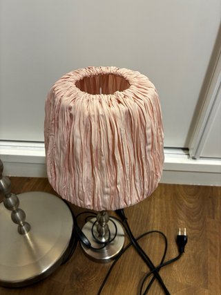 Pareja Lámparas IKEA Rosa y Plateado