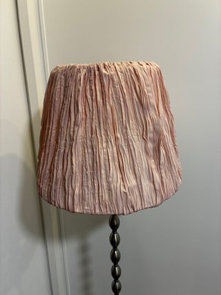Pareja Lámparas IKEA Rosa y Plateado